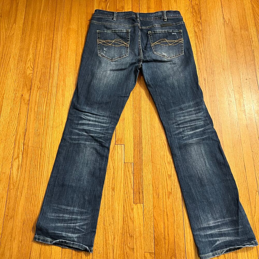 Cowgirl Tuff Co Jeans Women 33 X33 Jean It Up Barbed Wire Pants Western